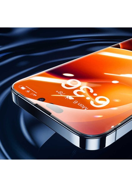 iPhone 14 Pro Uyumlu (14 Pro) 0.3mm V-Pro Hidrofibik Tempered Cam Ekran Koruyucu 2 Adet fırsatları