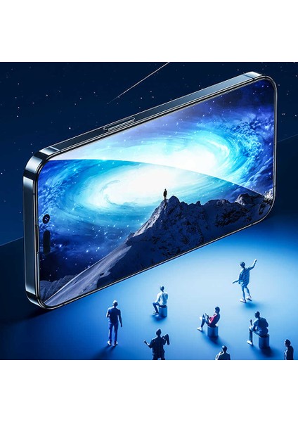 iPhone 14 Pro Uyumlu (14 Pro) 0.3mm V-Pro Hidrofibik Tempered Cam Ekran Koruyucu 2 Adet indirimleri