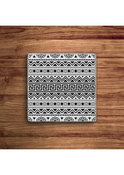 Greek Ornament, Moroccan Desen Doğal Taş Traverten Bardak Altlığı 4 Lü Set fiyatları