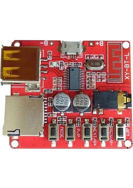 Bluetooth MP3 Modülü (SD Kart Girişi, USB 2.0)
