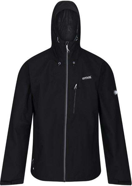 Siyah Erkek Kapüşonlu Regular Fit Yağmurluk RMW279 Birchdale