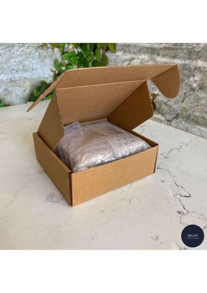 Dark Terrazzo Doğal Taş Traverten Bardak Altlığı 4 Lü Set