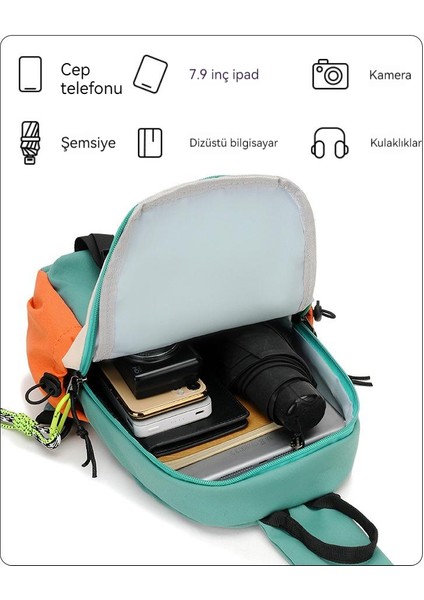 Çok Fonksiyonlu Rahat Spor Erkek Askılı Çanta Büyük Kapasiteli Omuz Göğüs Küçük Sırt Çantası (Yurt Dışından) modelleri