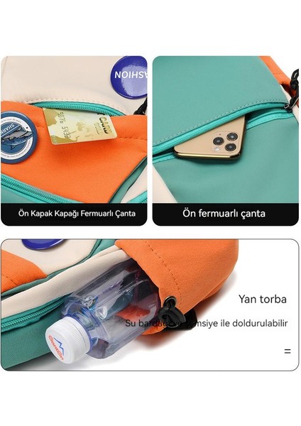 Çok Fonksiyonlu Rahat Spor Erkek Askılı Çanta Büyük Kapasiteli Omuz Göğüs Küçük Sırt Çantası (Yurt Dışından) fiyatları