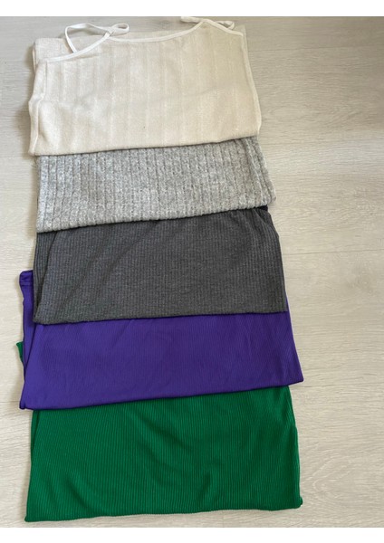 Ebruli Butik 5li Kadın Atlet fiyatları