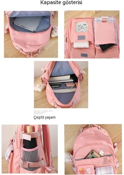 Büyük Kapasiteli, Modaya Uygun, Modaya Uygun Iki Parçalı Öğrenci Okul Çantası (Yurt Dışından) fırsatları
