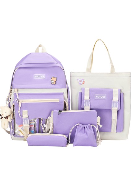 Büyük Kapasiteli Çok Parçalı Öğrenci Okul Çantası (Yurt Dışından)