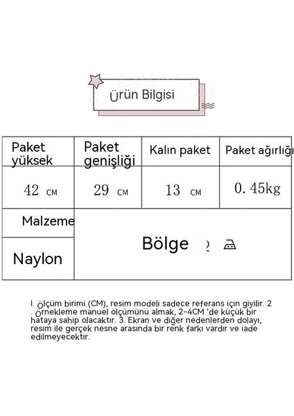 Büyük Kapasiteli Üç Parçalı Moda Dikişli Tüm Maç Öğrenci Okul Çantası Astronot (Yurt Dışından)