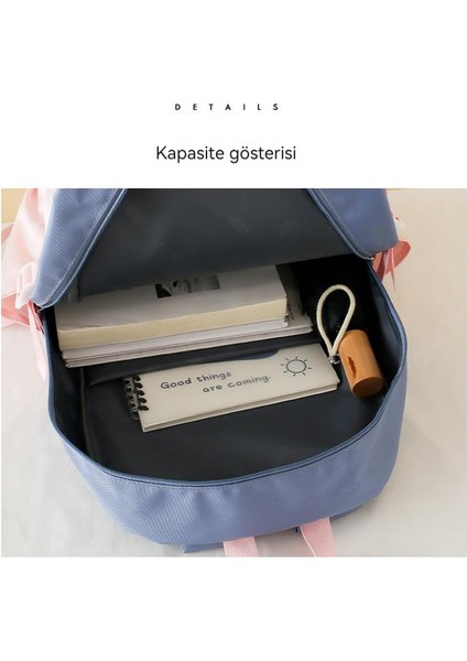 Büyük Kapasiteli Üç Parçalı Moda Dikişli Tüm Maç Öğrenci Okul Çantası Astronot (Yurt Dışından) indirimleri