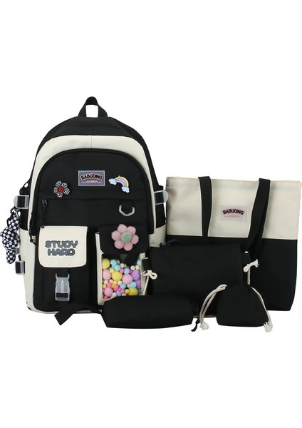 Büyük Kapasiteli Çok Parçalı Öğrenci Okul Çantası (Yurt Dışından)