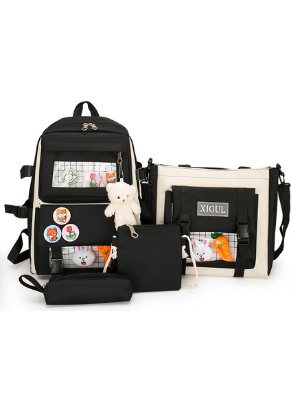 Büyük Kapasiteli Çok Parçalı Öğrenci Okul Çantası Ayı (Yurt Dışından)