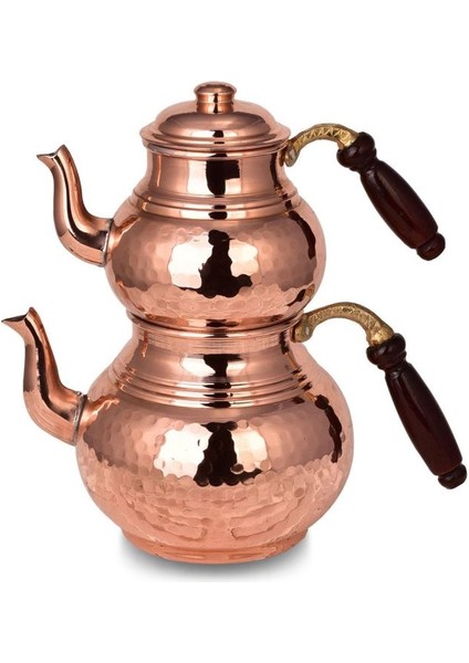 Klasik Bakır Çaydanlık Küçük