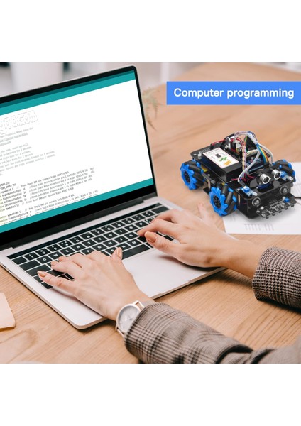 Osoyoo Çok Yönlü Mecanum Tekerlekler Robot Araç Kiti indirimleri