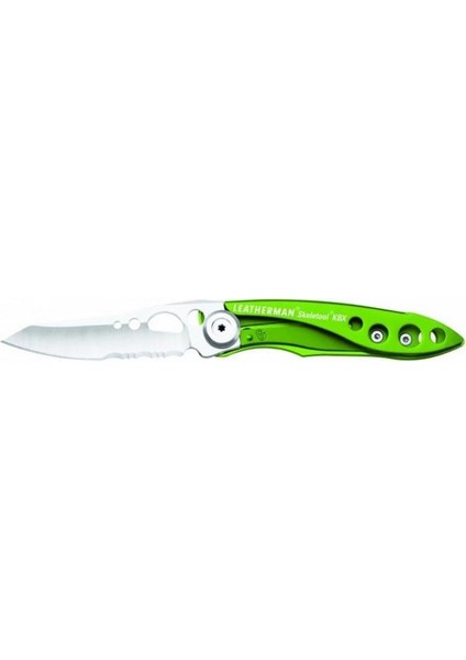 Sepetin Burada Leatherman Skeletool  Yeşil Outdoor Kapanabilir Çakı Tesbih Hediyeli 832380 15 cm