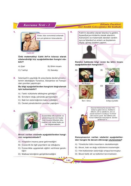 7. Sınıf Sosyal Bilgiler Konu Anlatımı – Soru Bankası fırsatları