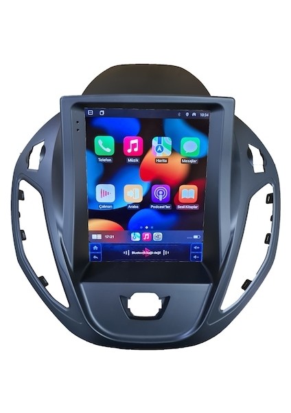 Ford Courier (2019-2023) Android 12 Carplay Navigasyon Tesla Ekran Multimedya - 2gb Ram 32GB HDD