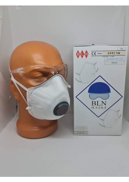 Bln Bm 022 Ffp2 Konik Ventilli Toz Maske (400 Adet)