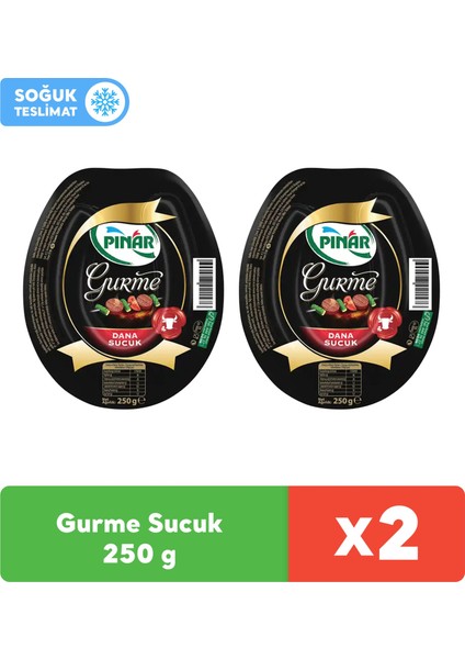 Gurme Dana Sucuk 250 g x 2 Adet