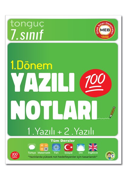 7. Sınıf Tüm Dersler Soru Bankası - 1. Dönem Yazılı Notları fiyatları