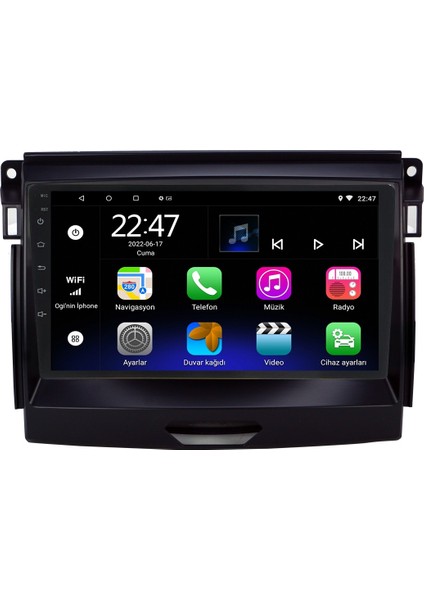 Ford Ranger (2015-2021) Android 12 Carplay Navigasyon Multimedya - 2gb Ram 32GB HDD fiyatları