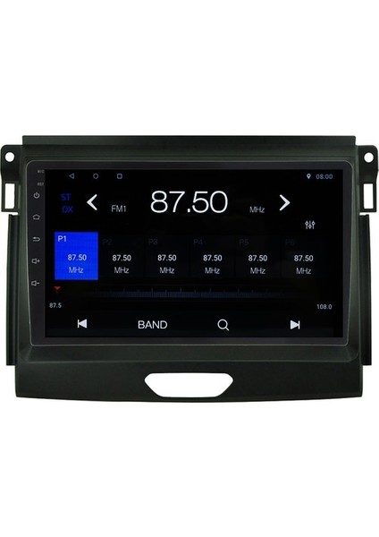 Ford Ranger (2015-2021) Android 12 Carplay Navigasyon Multimedya - 2gb Ram 16GB HDD