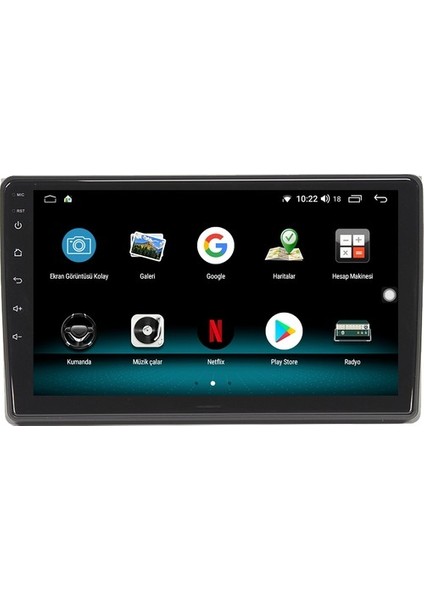 Ford Kuga (2008-2012) Android 12 Carplay Navigasyon Multimedya - 2gb Ram 32GB HDD