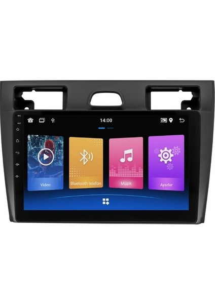 Ford Fiesta (2005-2008) Android 12 Carplay Navigasyon Multimedya - 2gb Ram 32GB HDD