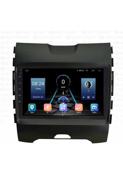 Ford Edge (2016-2019) Android 12 Carplay Navigasyon Multimedya - 8gb Ram 128GB HDD