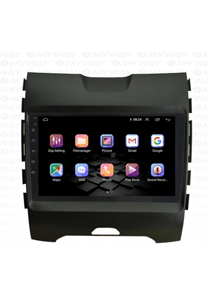 Ford Edge (2016-2019) Android 12 Carplay Navigasyon Multimedya - 4gb Ram 64GB HDD