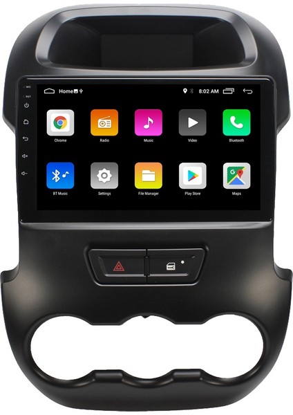 Ford Ranger (2012-2015) Android 12 Carplay Navigasyon Multimedya - 2gb Ram 16GB HDD fiyatları