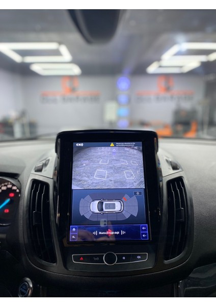 Ford Kuga Android 12 Carplay Navigasyon Tesla Multimedya - 2gb Ram 32GB HDD