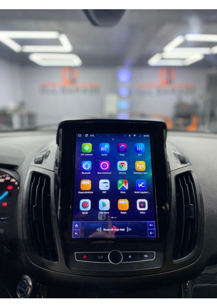 Ford Kuga Android 12 Carplay Navigasyon Tesla Multimedya - 2gb Ram 32GB HDD