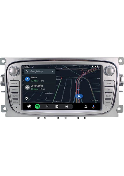 Ford Connect Android 12 Carplay Navigasyon Tuşlu Multimedya - 2gb Ram 16GB HDD