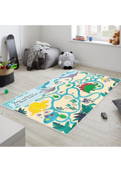 Özel Tasarım, Kaymaz Taban, Yüksek Kalite, Uzun Ömürlü, Ince, Yıkanabilir, Dekoratif Modern Çocuk Halısı fiyatları