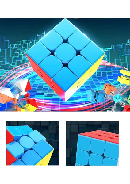 Mgc cube F1 3x3 Rubik Küp(Zeka Küpü)Sabır Küpü Akıl Oyunları profesyonel Speed Cube