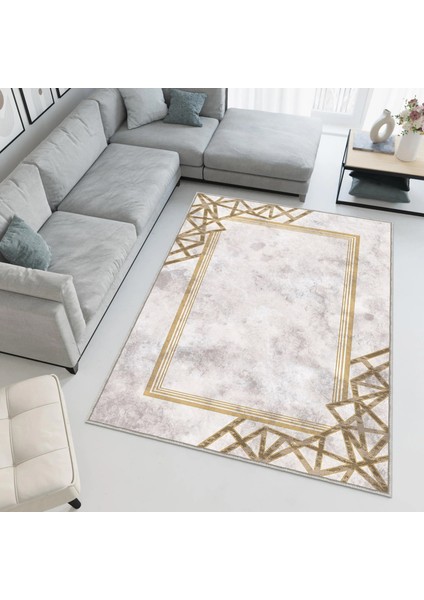 Dekoratif Özel Tasarım Yıkanabilir,ince, Kaymaz Tabanlı, Modern Halı