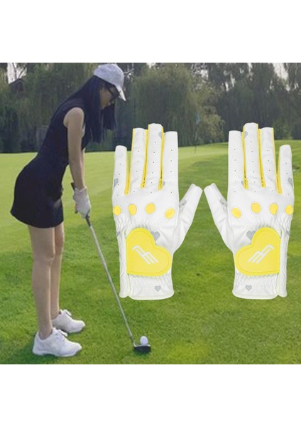 2 Pu In Golf Eldiveni Anti Şak Için Sarı 19 (Yurt Dışından) indirimleri