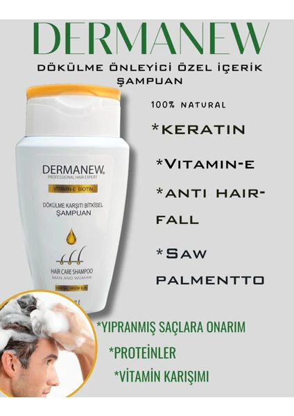 KadınErkek Özel İçerik Şampuan (Serum Destekleyici - Dengeleyici)