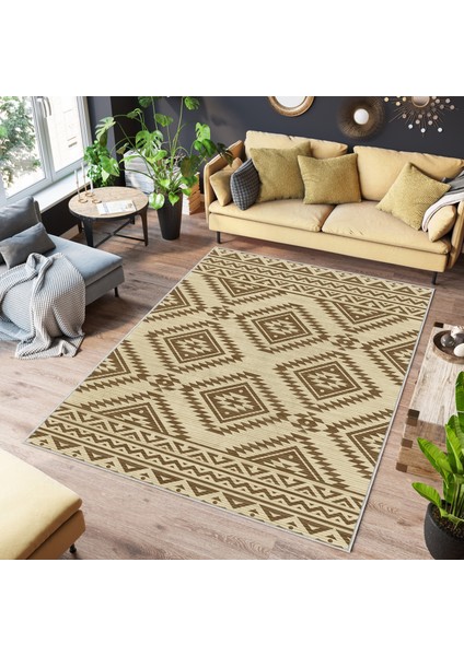 Dekoratif Özel Tasarım Yıkanabilir,ince, Kaymaz Tabanlı, Modern Halı