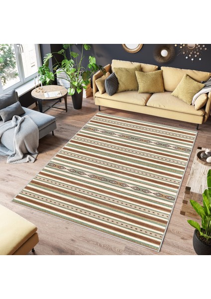 Dekoratif Özel Tasarım Yıkanabilir,ince, Kaymaz Tabanlı, Modern Halı