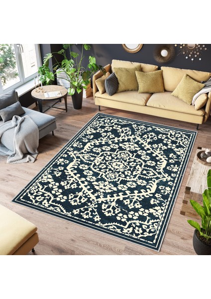 Dekoratif Özel Tasarım Yıkanabilir,ince, Kaymaz Tabanlı, Modern Halı