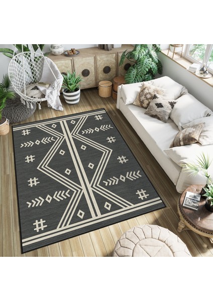 Dekoratif Özel Tasarım Yıkanabilir,ince, Kaymaz Tabanlı, Modern Halı