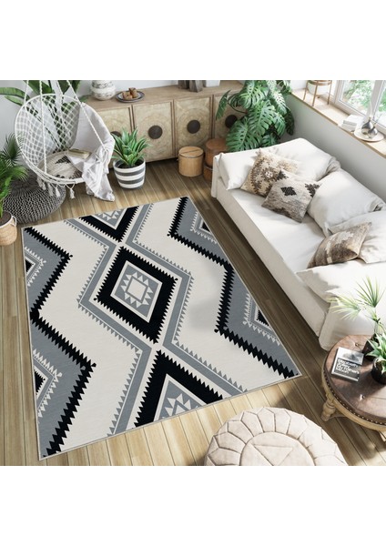 Dekoratif Özel Tasarım Yıkanabilir,ince, Kaymaz Tabanlı, Modern Halı