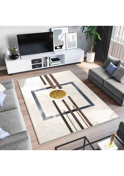 Dekoratif Özel Tasarım Yıkanabilir,ince, Kaymaz Tabanlı, Modern Halı fiyatları