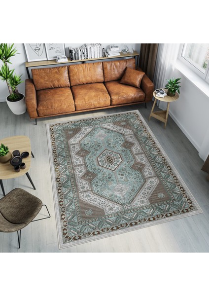 Dekoratif Özel Tasarım Yıkanabilir,ince, Kaymaz Tabanlı, Modern Halı