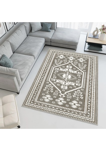 Dekoratif Özel Tasarım Yıkanabilir,ince, Kaymaz Tabanlı, Modern Halı
