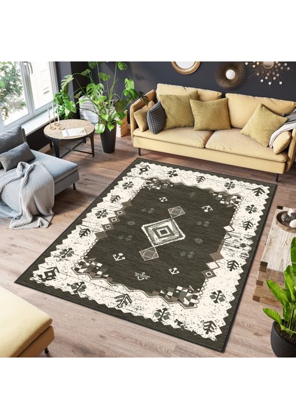 Dekoratif Özel Tasarım Yıkanabilir,ince, Kaymaz Tabanlı, Modern Halı