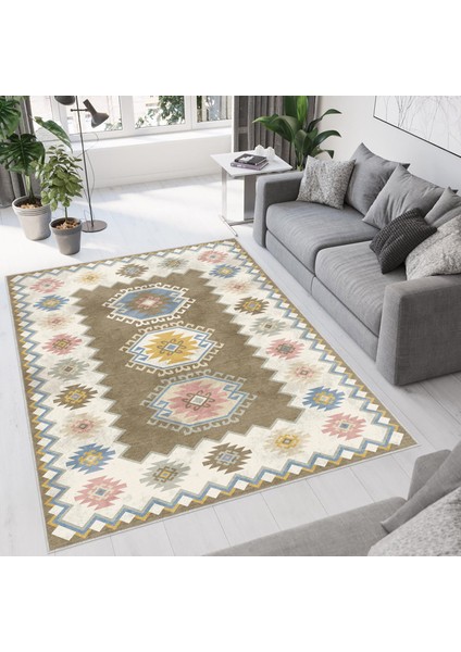 Dekoratif Özel Tasarım Yıkanabilir,ince, Kaymaz Tabanlı, Modern Halı modelleri