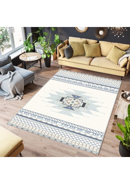 Dekoratif Özel Tasarım Yıkanabilir,ince, Kaymaz Tabanlı, Modern Halı