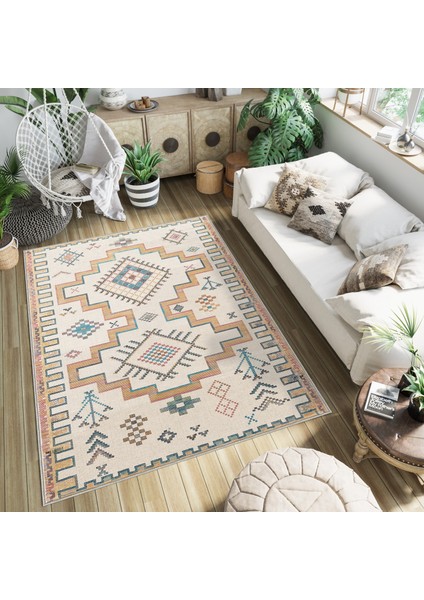 Dekoratif Özel Tasarım Yıkanabilir,ince, Kaymaz Tabanlı, Modern Halı